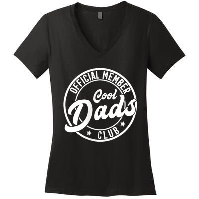 Cool Dads Club Women's V-Neck T-Shirt