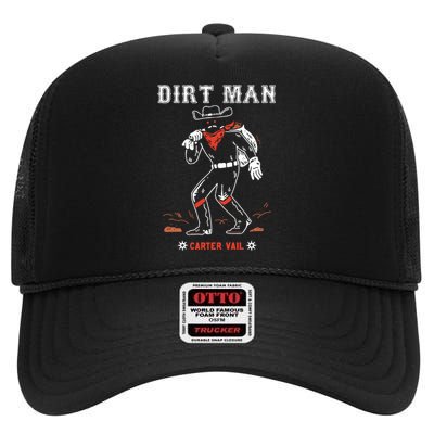 Cryptid Dirtman High Crown Mesh Back Trucker Hat