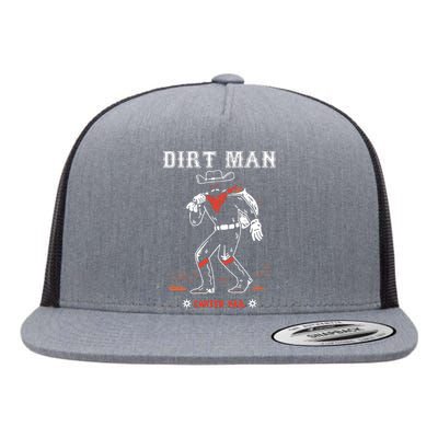 Cryptid Dirtman Flat Bill Trucker Hat