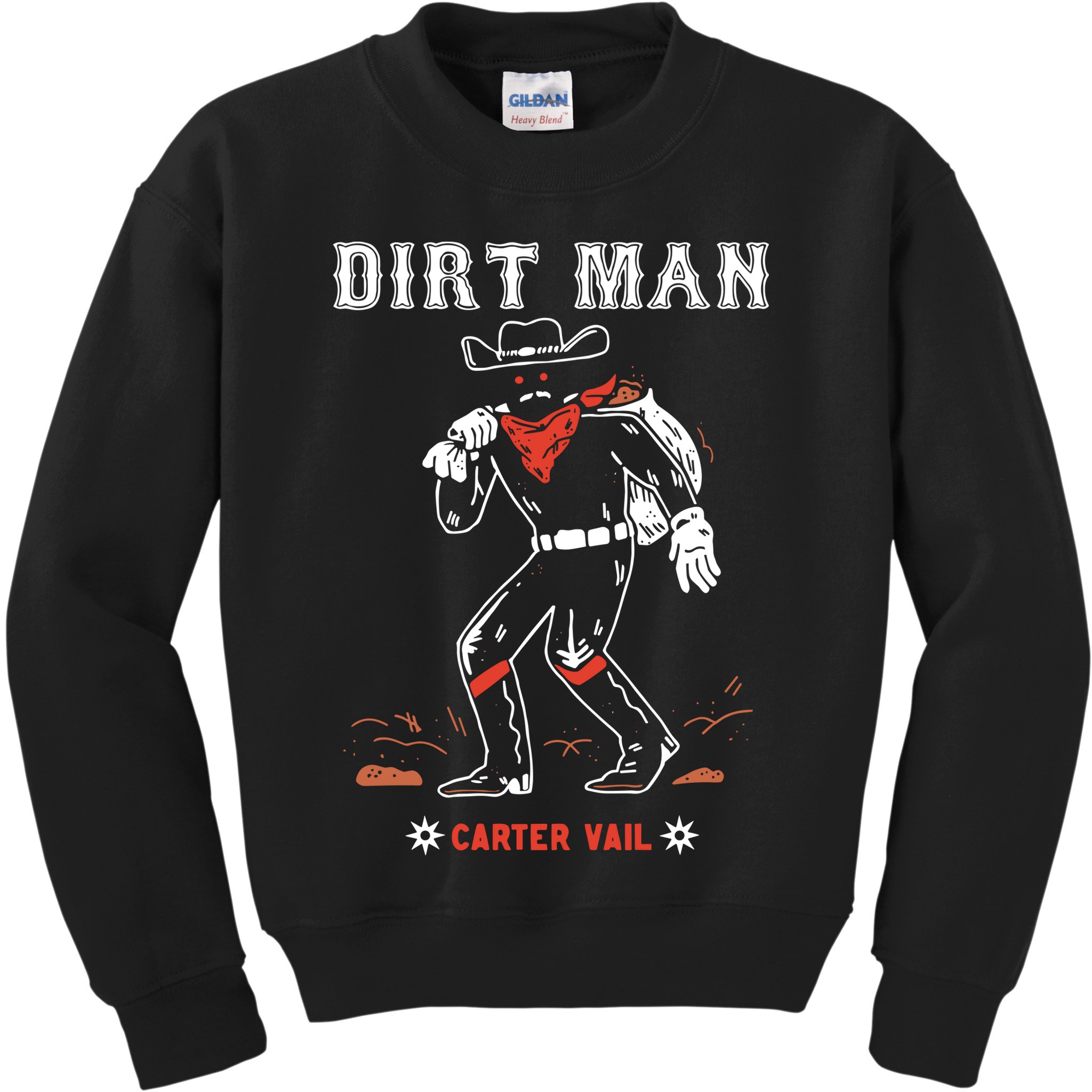 Cryptid Dirtman Kids Sweatshirt