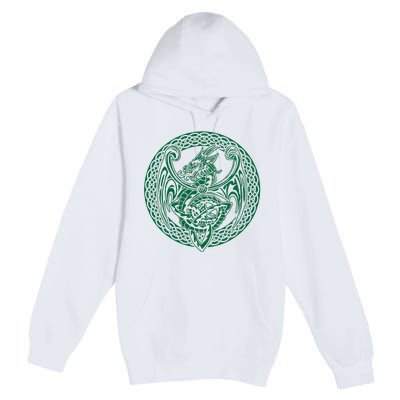 Celtic Dragon Premium Pullover Hoodie