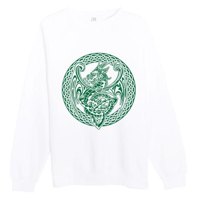 Celtic Dragon Premium Crewneck Sweatshirt