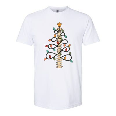 Chiropractor Doctor Christmas Lights Chiropractic Assistant Softstyle CVC T-Shirt