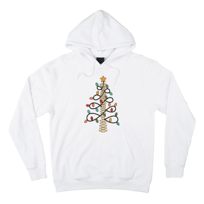 Chiropractor Doctor Christmas Lights Chiropractic Assistant Hoodie