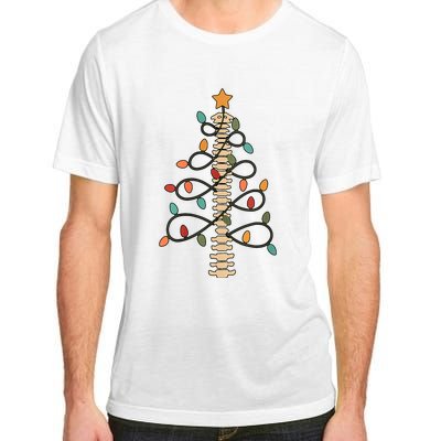 Chiropractor Doctor Christmas Lights Chiropractic Assistant Adult ChromaSoft Performance T-Shirt