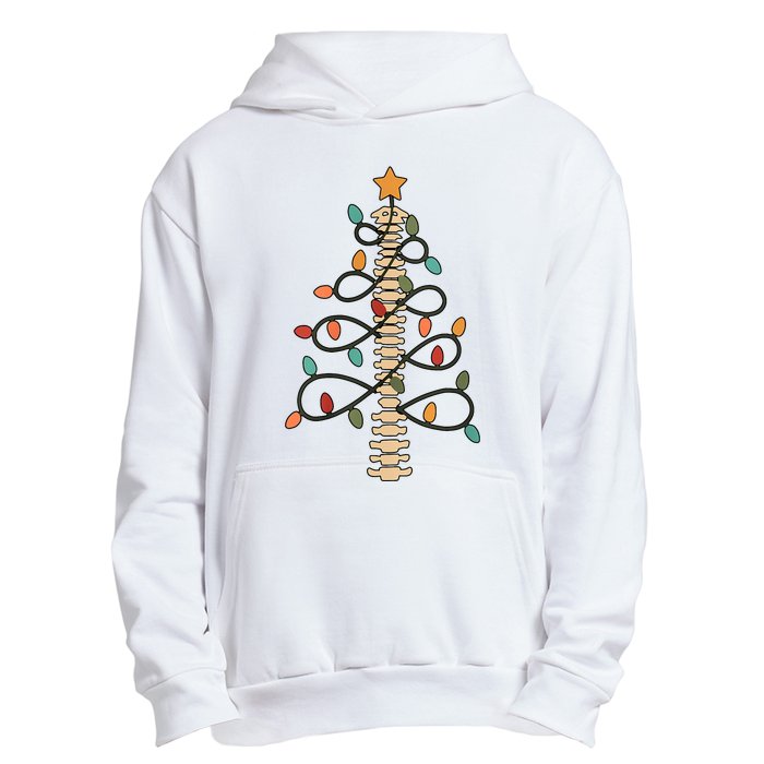 Chiropractor Doctor Christmas Lights Chiropractic Assistant Urban Pullover Hoodie