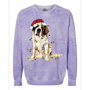 Christmas Dog Cute Christmas Gift For Dog Lover Colorblast Crewneck Sweatshirt