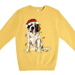 Christmas Dog Cute Christmas Gift For Dog Lover Premium Crewneck Sweatshirt