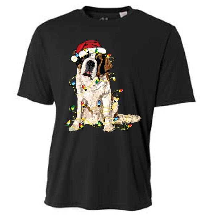 Christmas Dog Cute Christmas Gift For Dog Lover Cooling Performance Crew T-Shirt