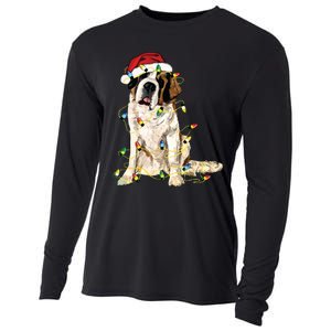 Christmas Dog Cute Christmas Gift For Dog Lover Cooling Performance Long Sleeve Crew