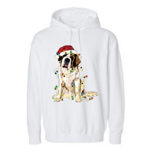 Christmas Dog Cute Christmas Gift For Dog Lover Garment-Dyed Fleece Hoodie