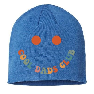 Cool Dads Club Retro Groovy Dad FatherS Day Gift Sustainable Beanie