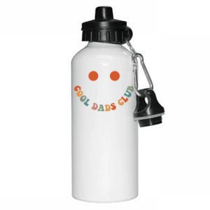 Cool Dads Club Retro Groovy Dad FatherS Day Gift Aluminum Water Bottle