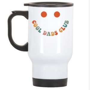 Cool Dads Club Retro Groovy Dad FatherS Day Gift Stainless Steel Travel Mug