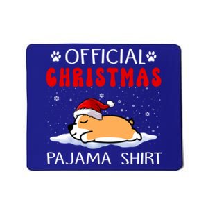 Corgi Dog Christmas Pajama Puppy Funny Xmas Cool Gift Mousepad