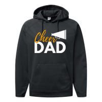 Cheer Dad Cheerleading Cheerleader Dad Cheer Competition Performance Fleece Hoodie