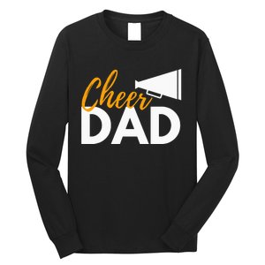 Cheer Dad Cheerleading Cheerleader Dad Cheer Competition Long Sleeve Shirt