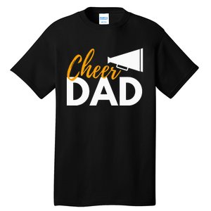 Cheer Dad Cheerleading Cheerleader Dad Cheer Competition Tall T-Shirt