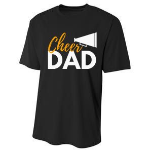 Cheer Dad Cheerleading Cheerleader Dad Cheer Competition Performance Sprint T-Shirt