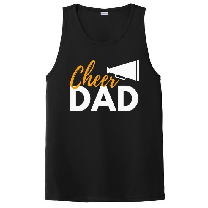 Cheer Dad Cheerleading Cheerleader Dad Cheer Competition PosiCharge Competitor Tank