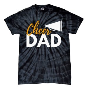 Cheer Dad Cheerleading Cheerleader Dad Cheer Competition Tie-Dye T-Shirt