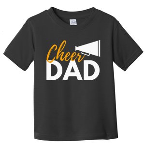 Cheer Dad Cheerleading Cheerleader Dad Cheer Competition Toddler T-Shirt