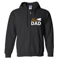 Cheer Dad Cheerleading Cheerleader Dad Cheer Competition Full Zip Hoodie