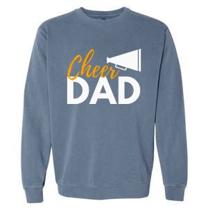 Cheer Dad Cheerleading Cheerleader Dad Cheer Competition Garment-Dyed Sweatshirt