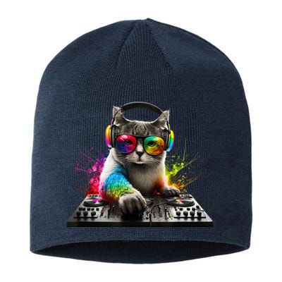 Cat DJ Sustainable Beanie