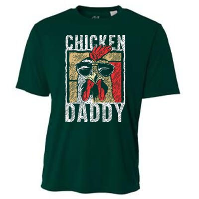 Chicken Daddy Chicken Farmer Father Of The Chicken Coop Cooling Performance Crew T-Shirt