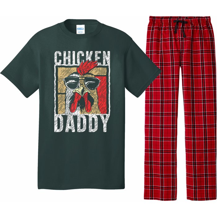 Chicken Daddy Chicken Farmer Father Of The Chicken Coop Pajama Set