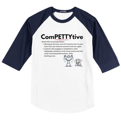 Competitive Design Compettytive Definition Premium Baseball Sleeve Shirt