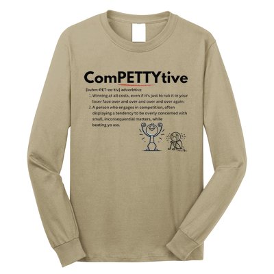 Competitive Design Compettytive Definition Premium Long Sleeve Shirt