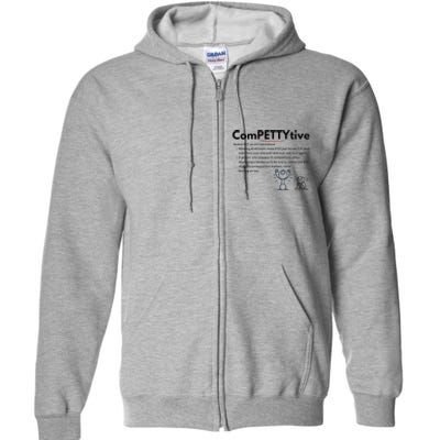 Competitive Design Compettytive Definition Premium Full Zip Hoodie