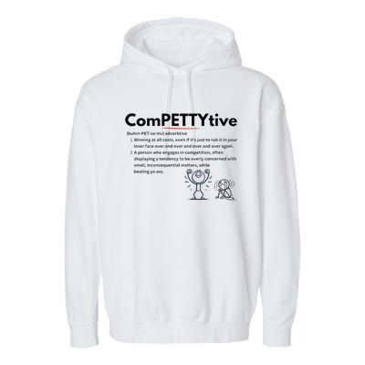 Competitive Design Compettytive Definition Premium Garment-Dyed Fleece Hoodie