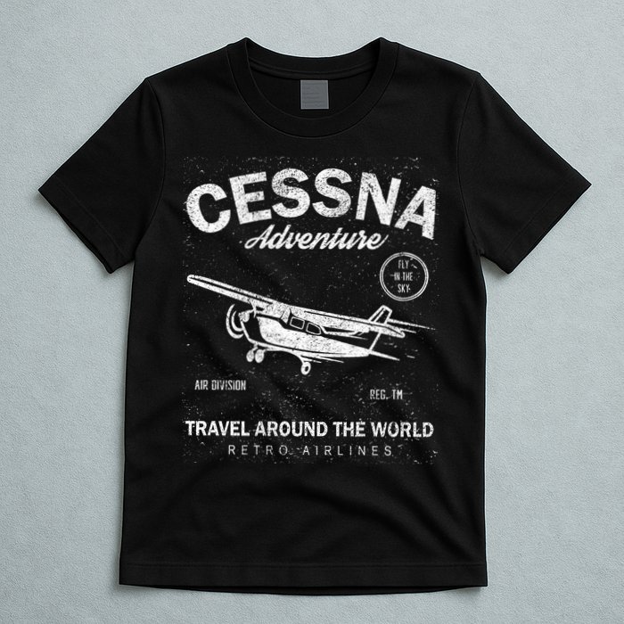 Cessna Distressed T-Shirt