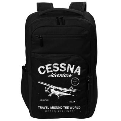 Cessna Distressed Impact Tech Backpack