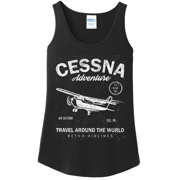 Cessna Distressed Ladies Essential Tank