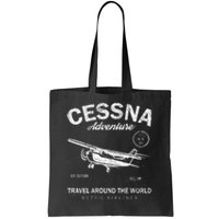 Cessna Distressed Tote Bag