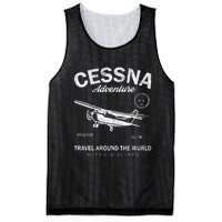 Cessna Distressed Mesh Reversible Basketball Jersey Tank