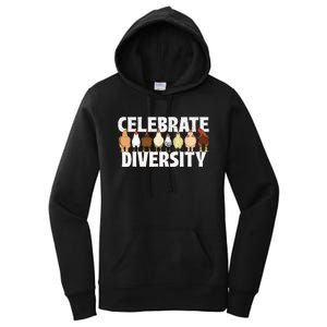 Celebrate Diversity Chicken Lover Farmyard Animal Lover Women's Pullover Hoodie