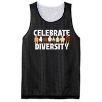 Celebrate Diversity Chicken Lover Farmyard Animal Lover Mesh Reversible Basketball Jersey Tank