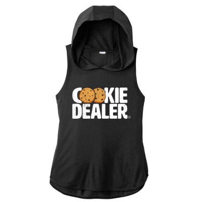 Cookie Dealer Cookie Lover Gift Cookie Baker Funny Ladies PosiCharge Tri-Blend Wicking Draft Hoodie Tank