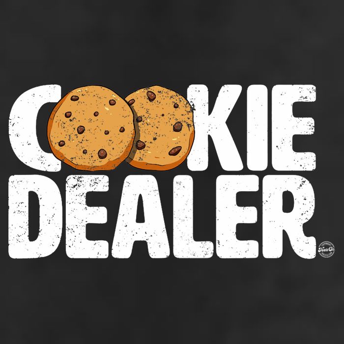 Cookie Dealer Cookie Lover Gift Cookie Baker Funny 7 Panel Mesh Trucker Snapback Hat