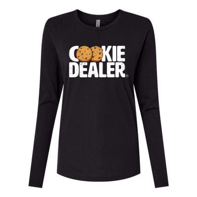 Cookie Dealer Cookie Lover Gift Cookie Baker Funny Womens Cotton Relaxed Long Sleeve T-Shirt