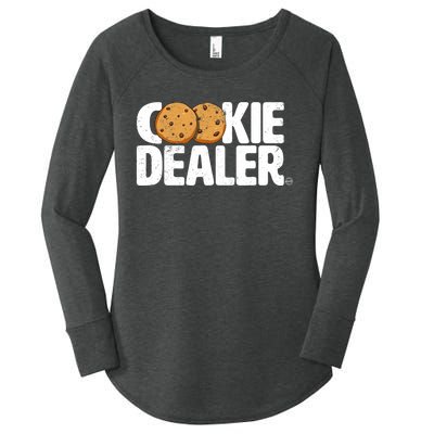 Cookie Dealer Cookie Lover Gift Cookie Baker Funny Women's Perfect Tri Tunic Long Sleeve Shirt