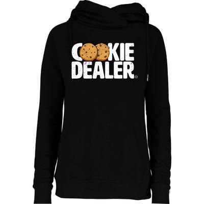 Cookie Dealer Cookie Lover Gift Cookie Baker Funny Womens Funnel Neck Pullover Hood