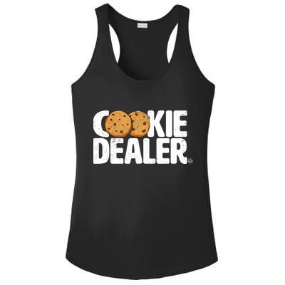 Cookie Dealer Cookie Lover Gift Cookie Baker Funny Ladies PosiCharge Competitor Racerback Tank