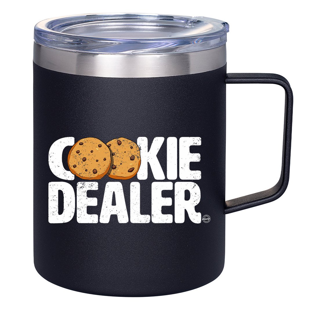 Cookie Dealer Cookie Lover Gift Cookie Baker Funny 12oz Stainless Steel Coffee Mug