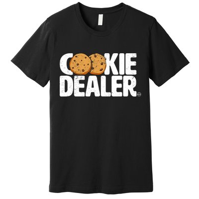 Cookie Dealer Cookie Lover Gift Cookie Baker Funny Premium T-Shirt
